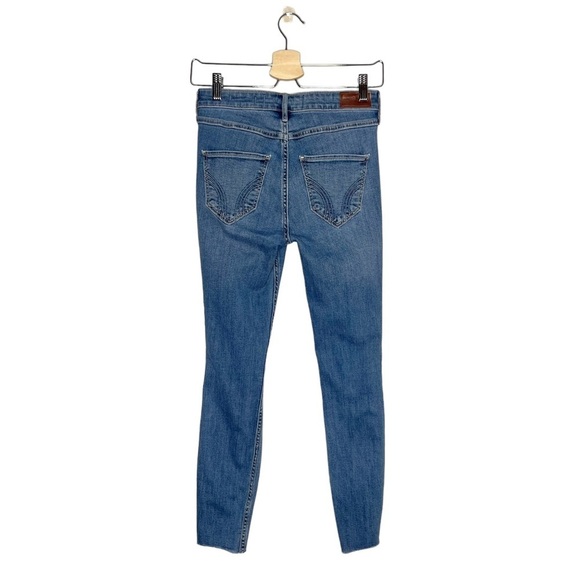 Hollister High Rise Crop Super Skinny Distressed Jeans - Picture 7 of 12